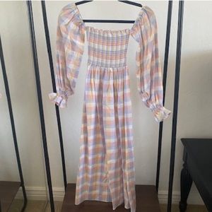 Petal and pup Spring maxi Dress